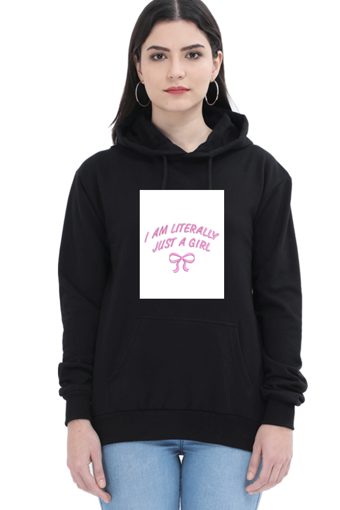 Just a Girl Hoodie